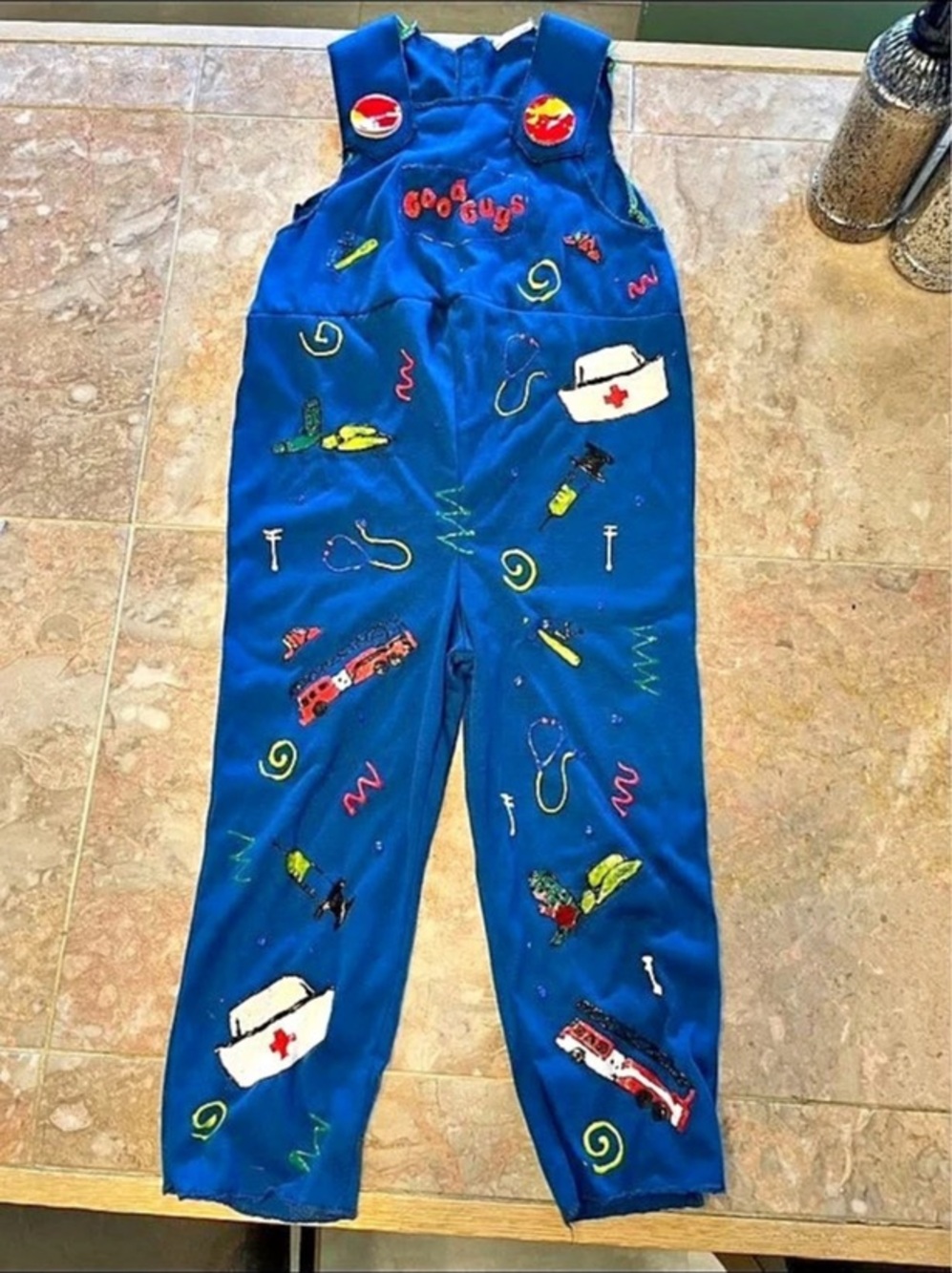 Good Guys Chucky Costume Overalls Kids size 4T
